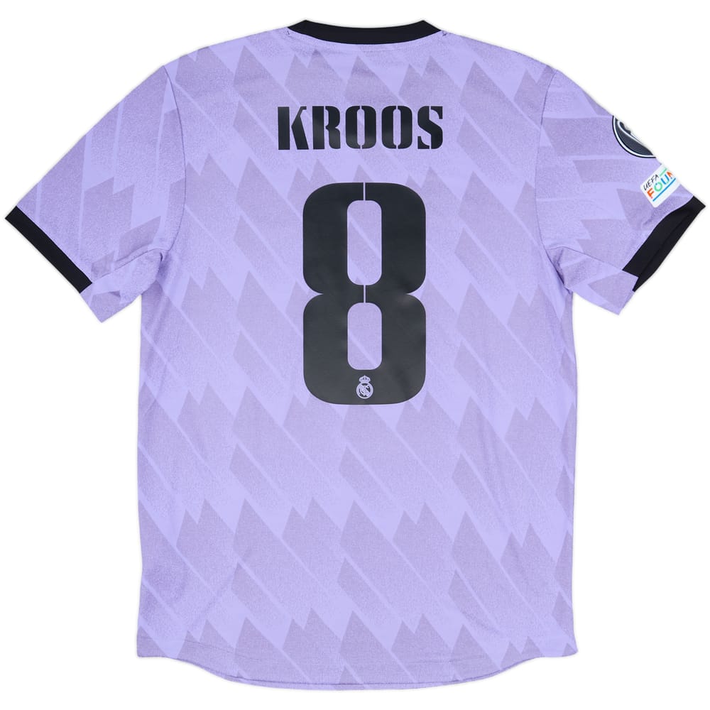 2022-23 Real Madrid Authentic Away Shirt Kroos #8 (M)