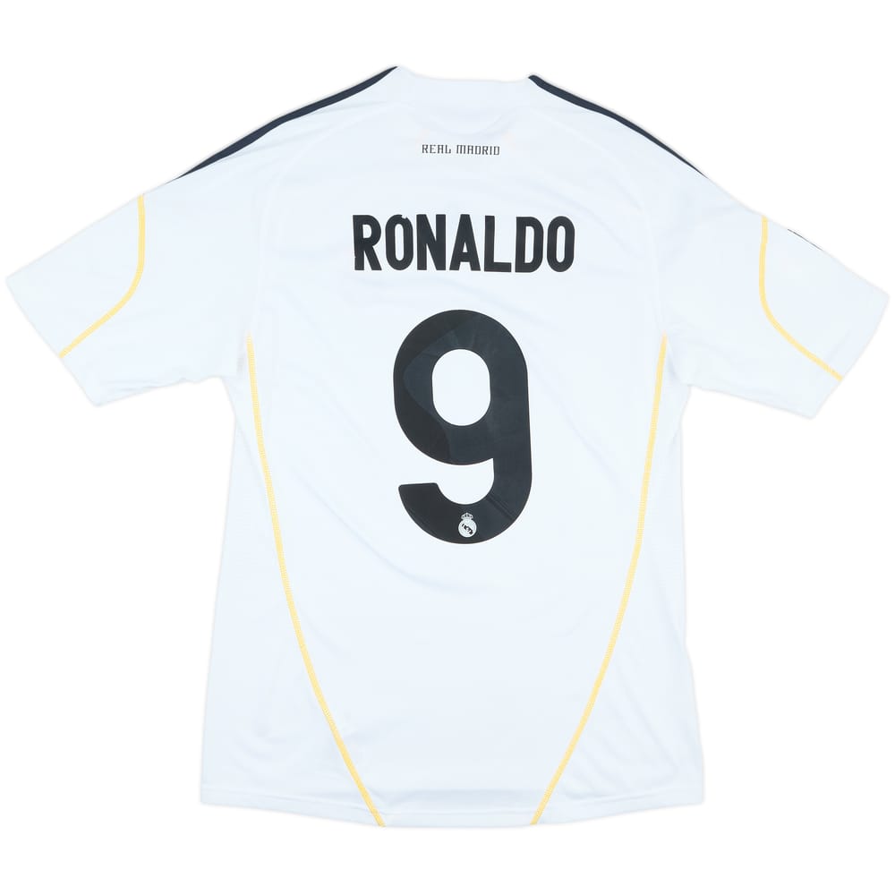 2009-10 Real Madrid Home Shirt Ronaldo #9 - 7/10 - (L)