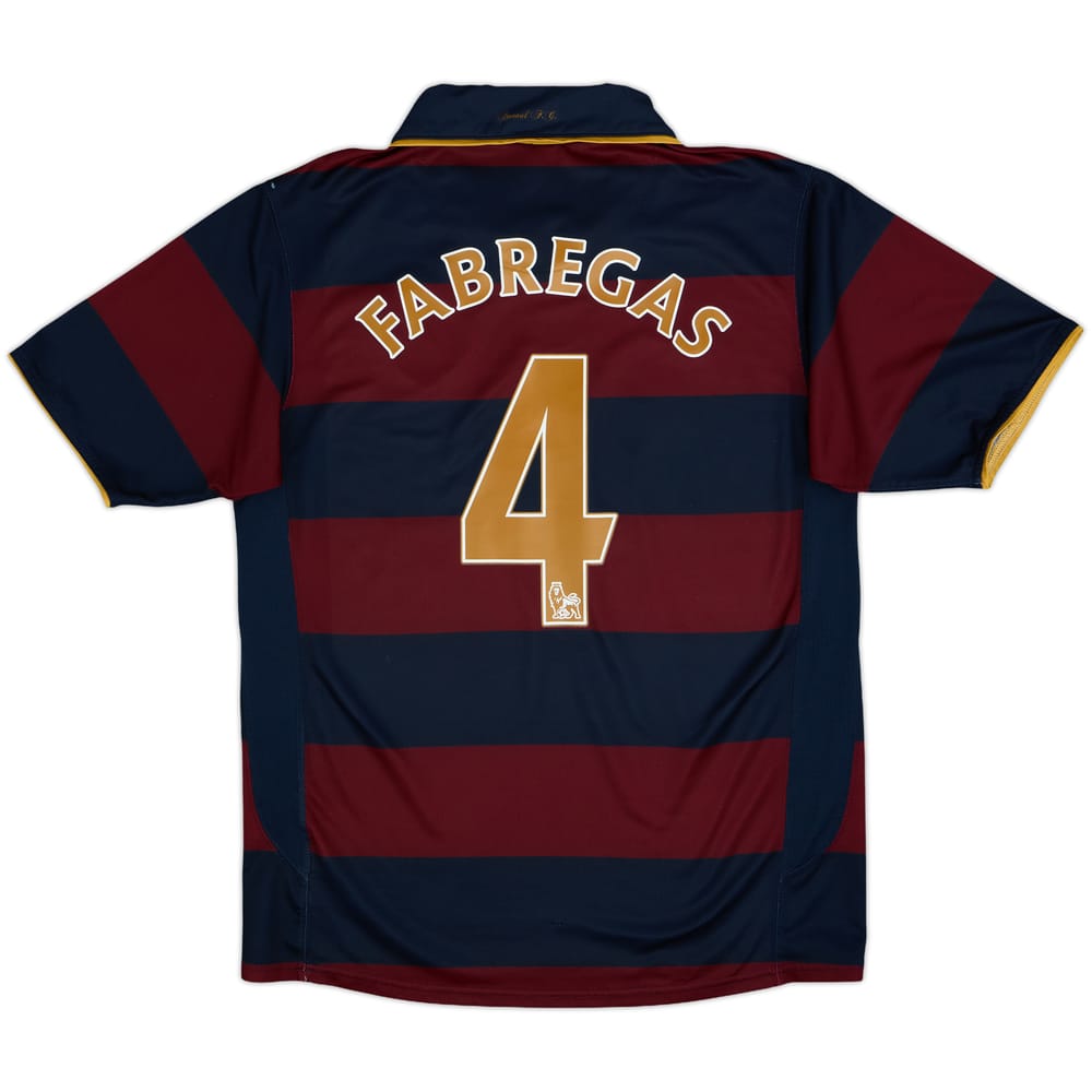 2007-08 Arsenal Third Shirt Fabregas #4 - 6/10 - (M)