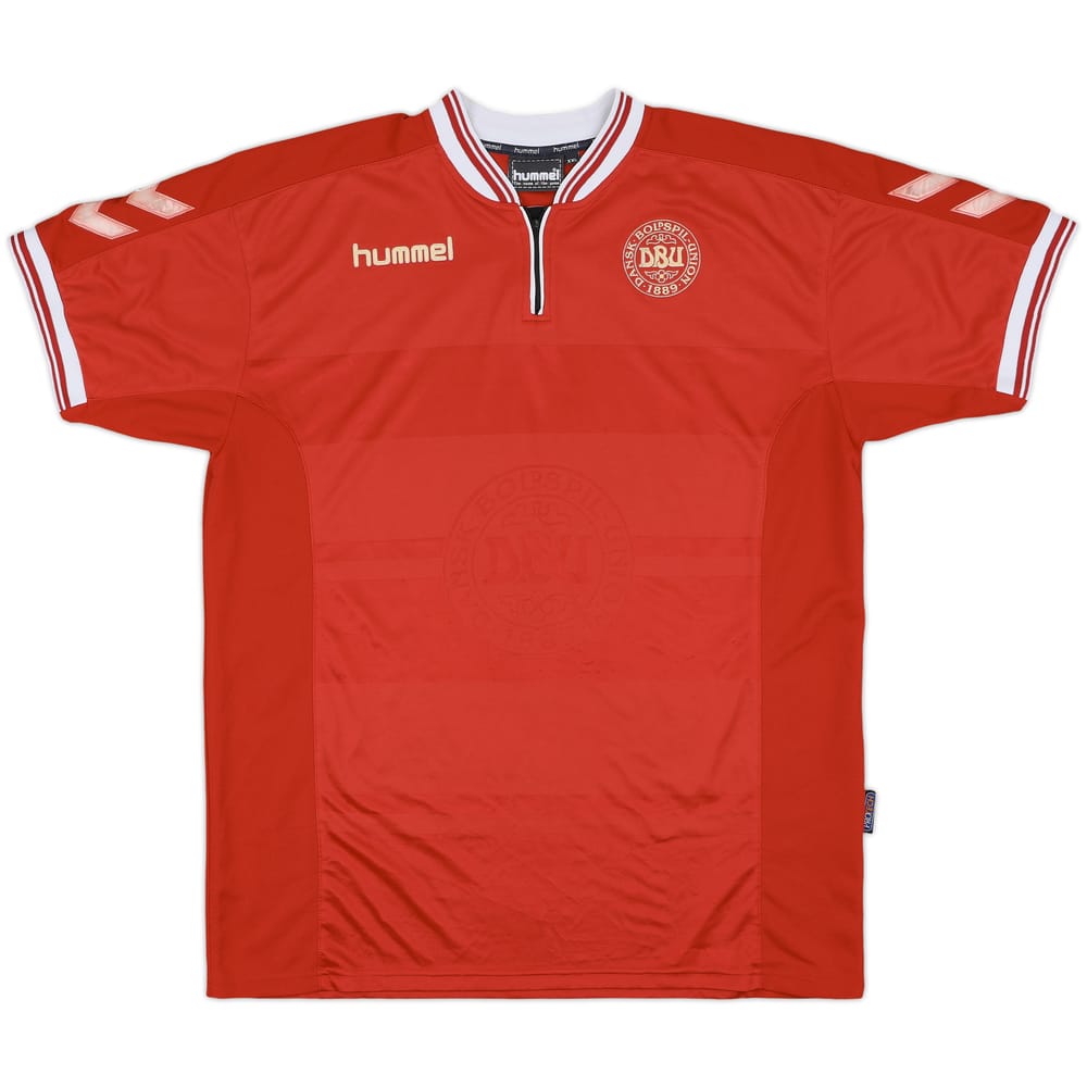 2000-02 Denmark Home Shirt - 8/10 - (XXL)