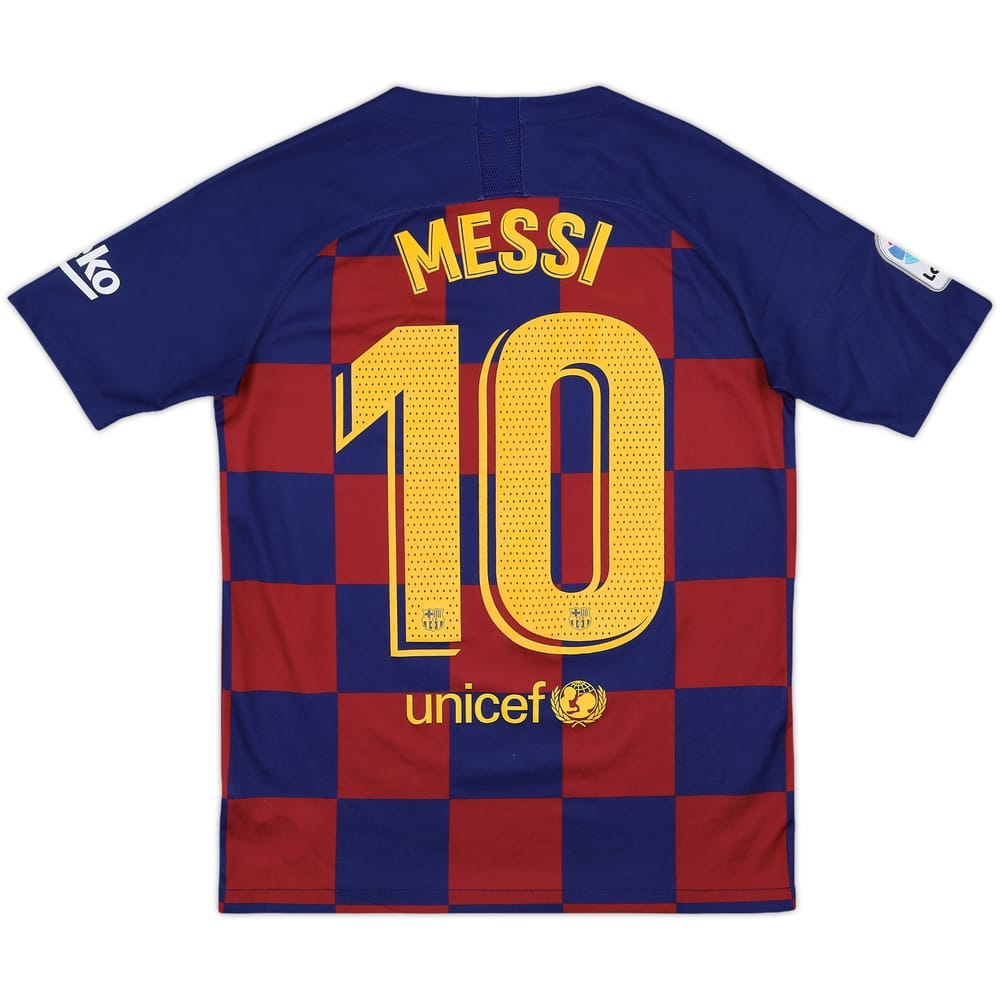 2019-20 Barcelona Home Shirt Messi #10 - 8/10 - (XL.Boys)
