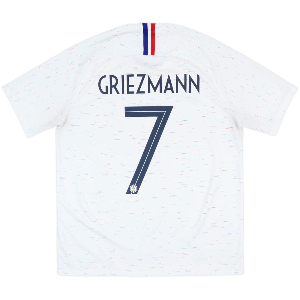 2018 France Away Shirt Griezmann #7 - 7/10 - (L)