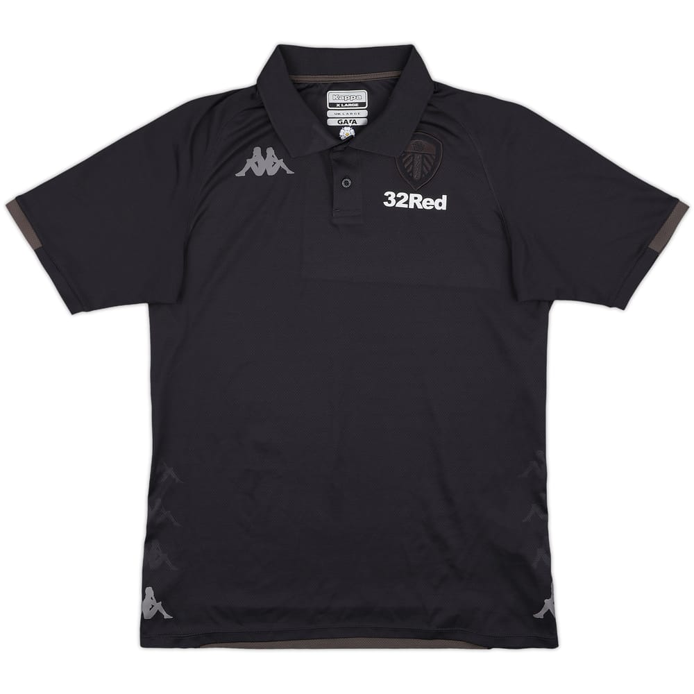 2018-19 Leeds United Kappa Polo Shirt - 9/10 - (L)