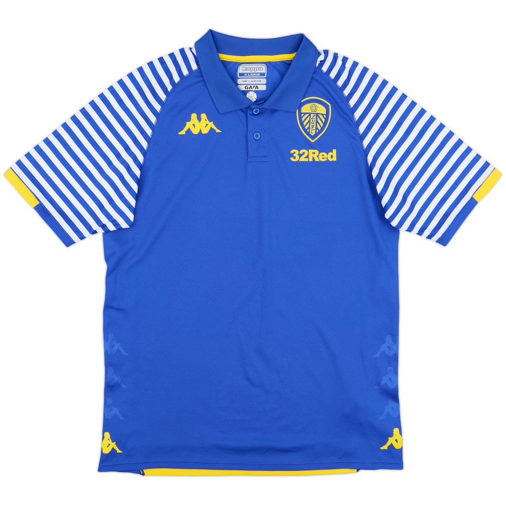 2019-20 Leeds United Kappa Polo Shirt - 7/10 - (L)