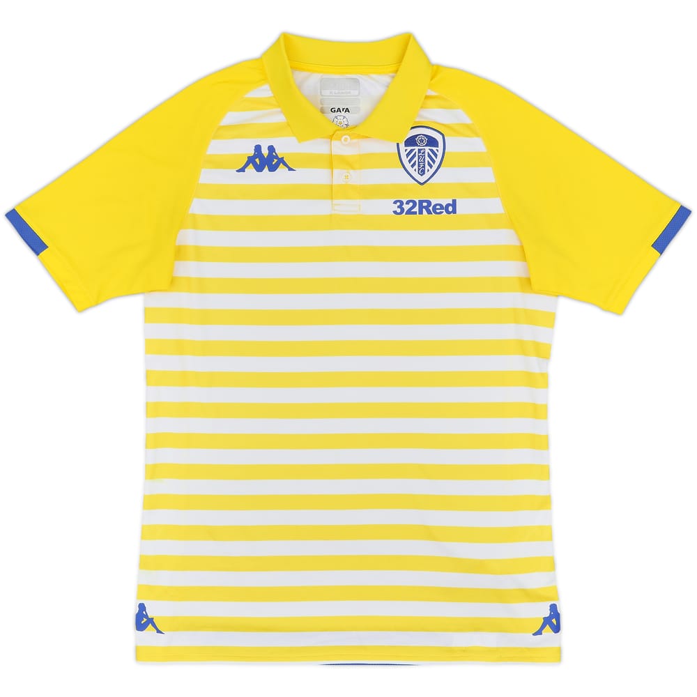 2017-18 Leeds United Kappa Polo Shirt - 9/10 - (L)