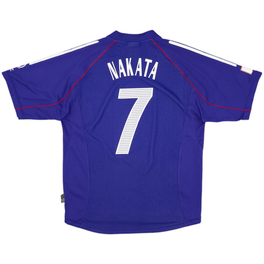 2002-04 Japan Home Shirt Nakata #7 - 9/10 - (M)