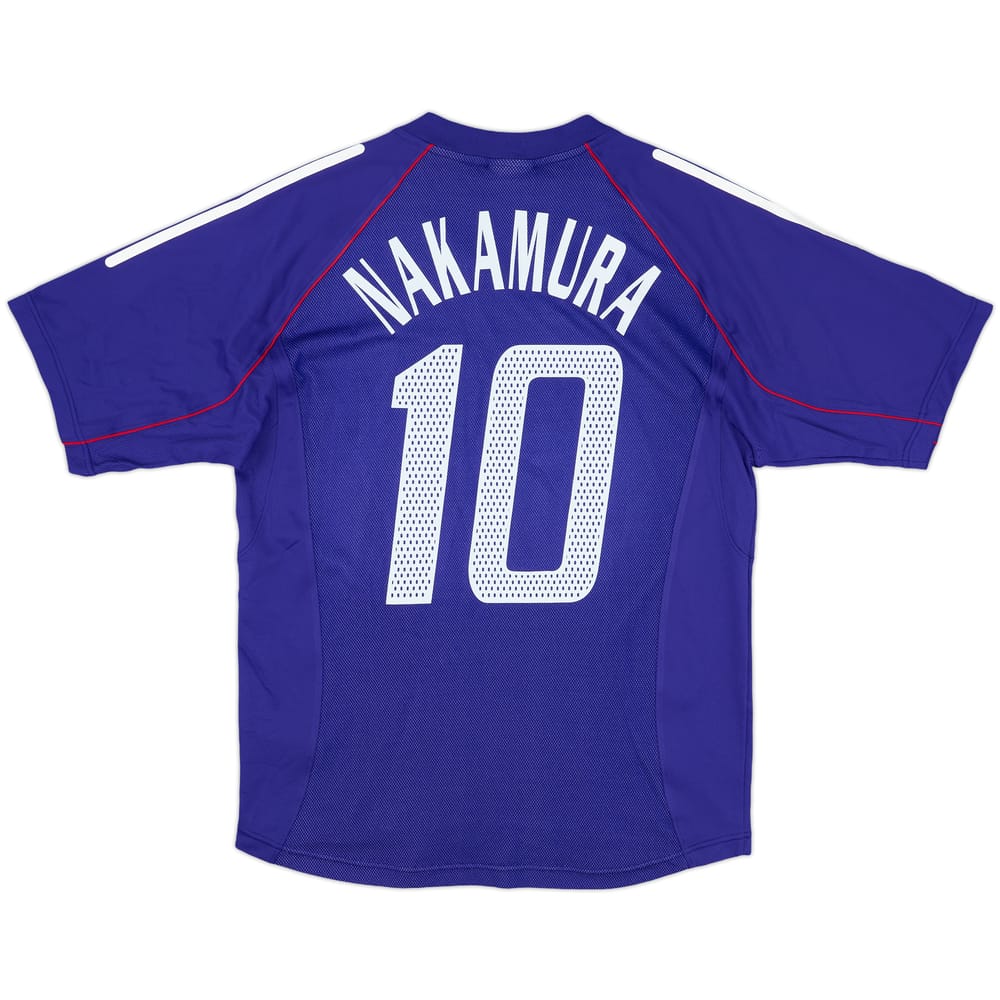 2002-04 Japan Home Shirt Nakamura #10 - 8/10 - (S)