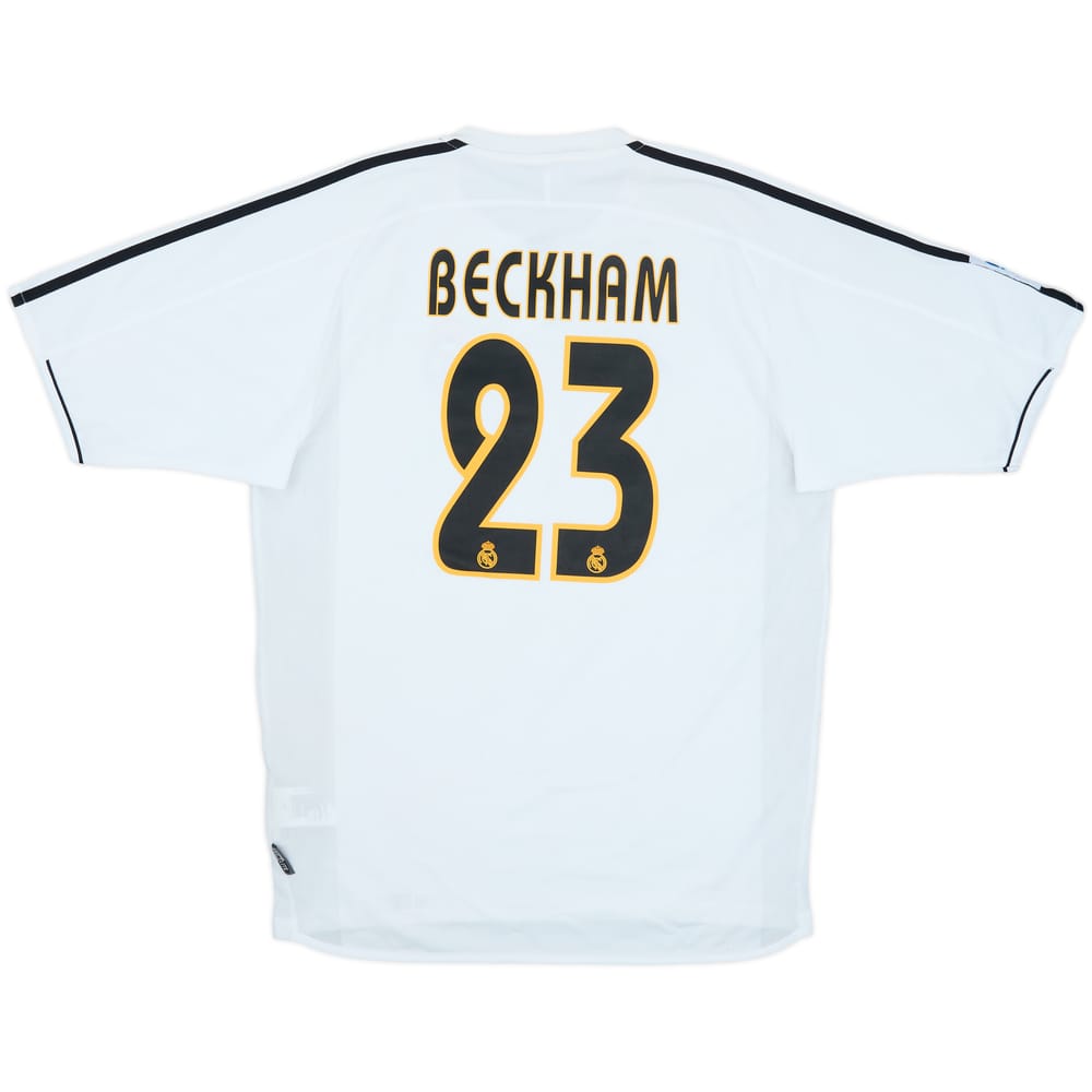 2003-04 Real Madrid Home Shirt Beckham #23 (M)