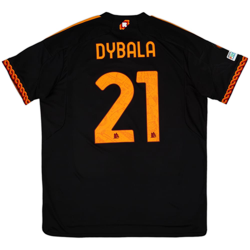 2023-24 Roma Third Shirt Dybala #21 - 10/10 - (XL)