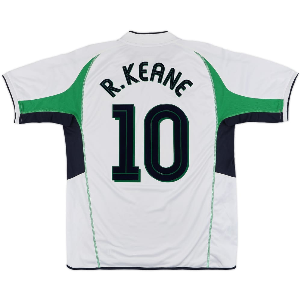 2002-03 Ireland Away Shirt R.Keane #10 - 8/10 - (L)