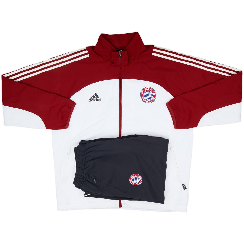 2002-03 Bayern Munich adidas Full Tracksuit - 7/10 - (L/XL)