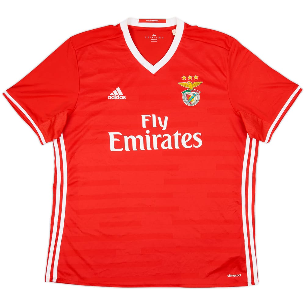2016-17 Benfica Home Shirt - 7/10 - (XL)