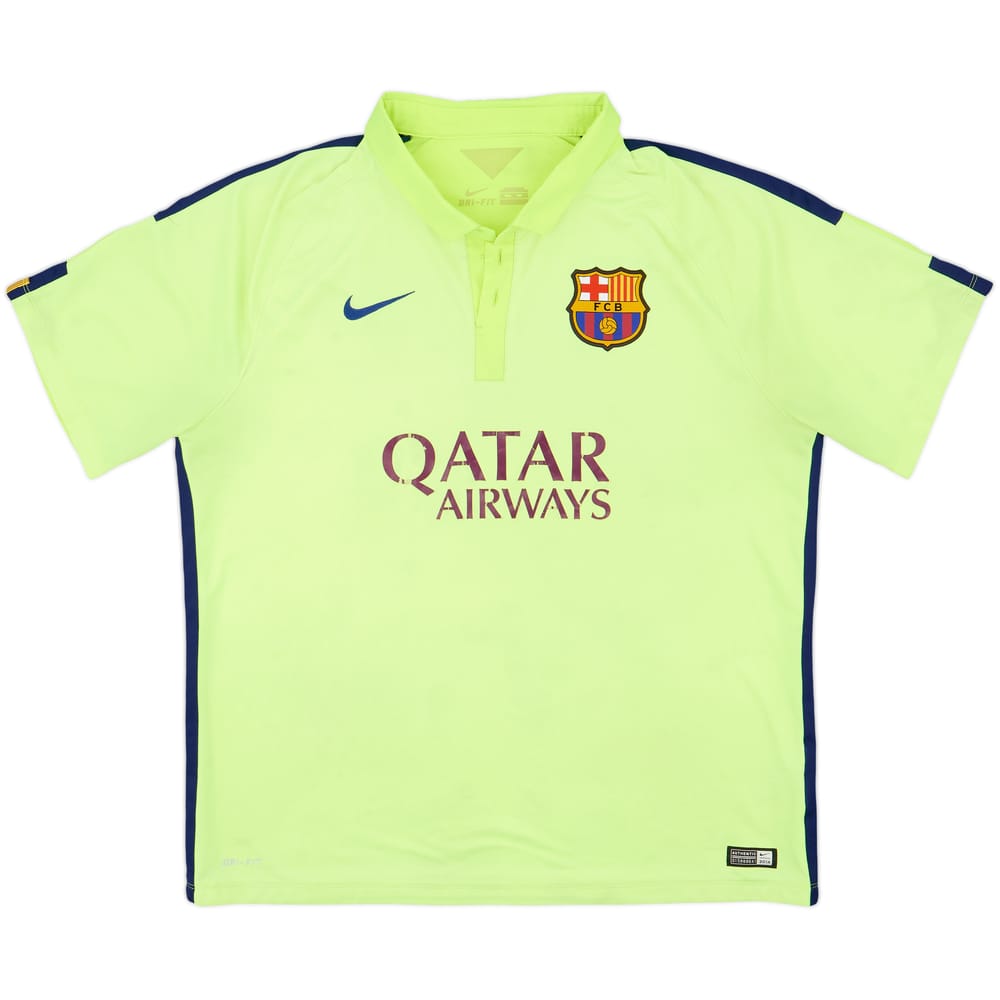 2014-15 Barcelona Third Shirt - 4/10 - (XXL)