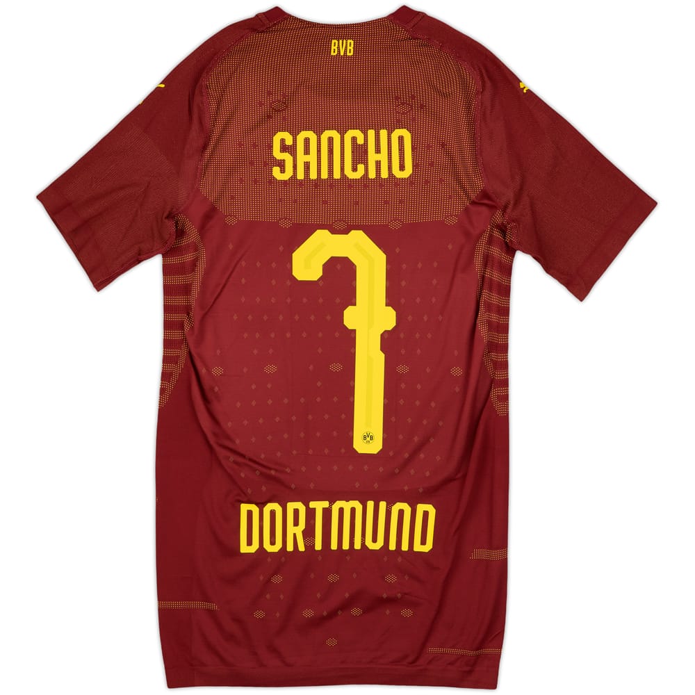 2018-19 Borussia Dortmund Authentic Third Shirt Sancho #7 (L)