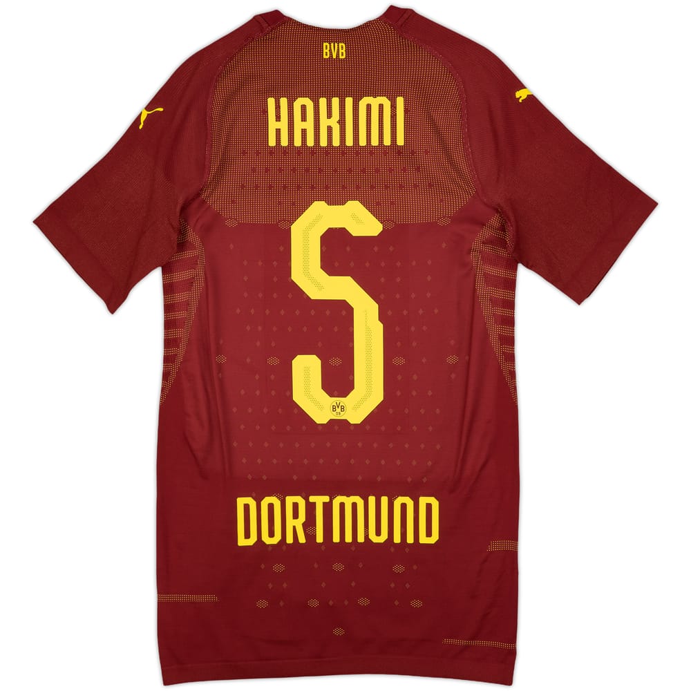 2018-19 Borussia Dortmund Authentic Third Shirt Hakimi #5 (L)