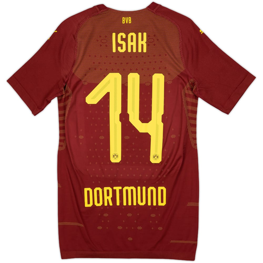 2018-19 Borussia Dortmund Authentic Third Shirt Isak #14 (M)