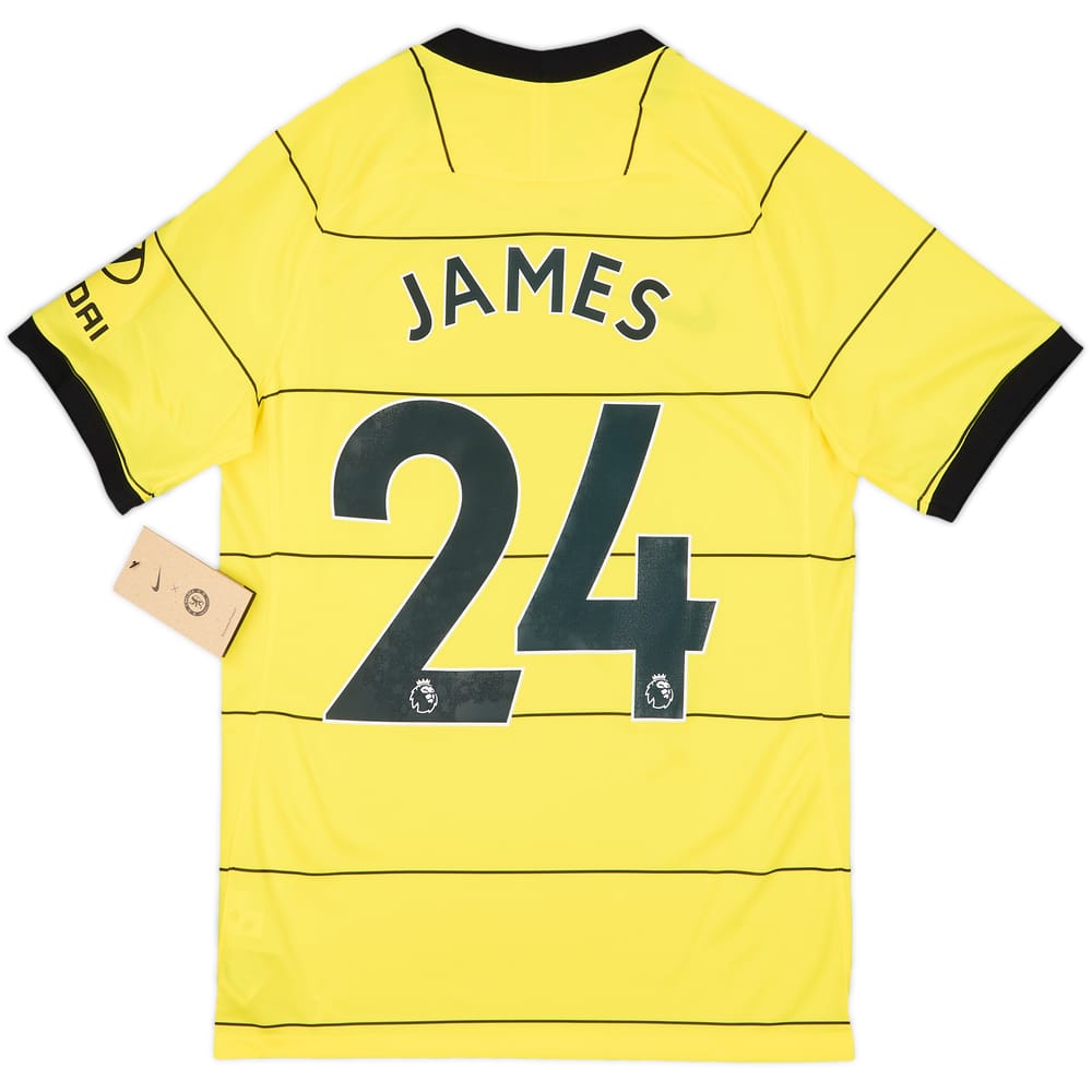2021-22 Chelsea Away Shirt James #24 (S)