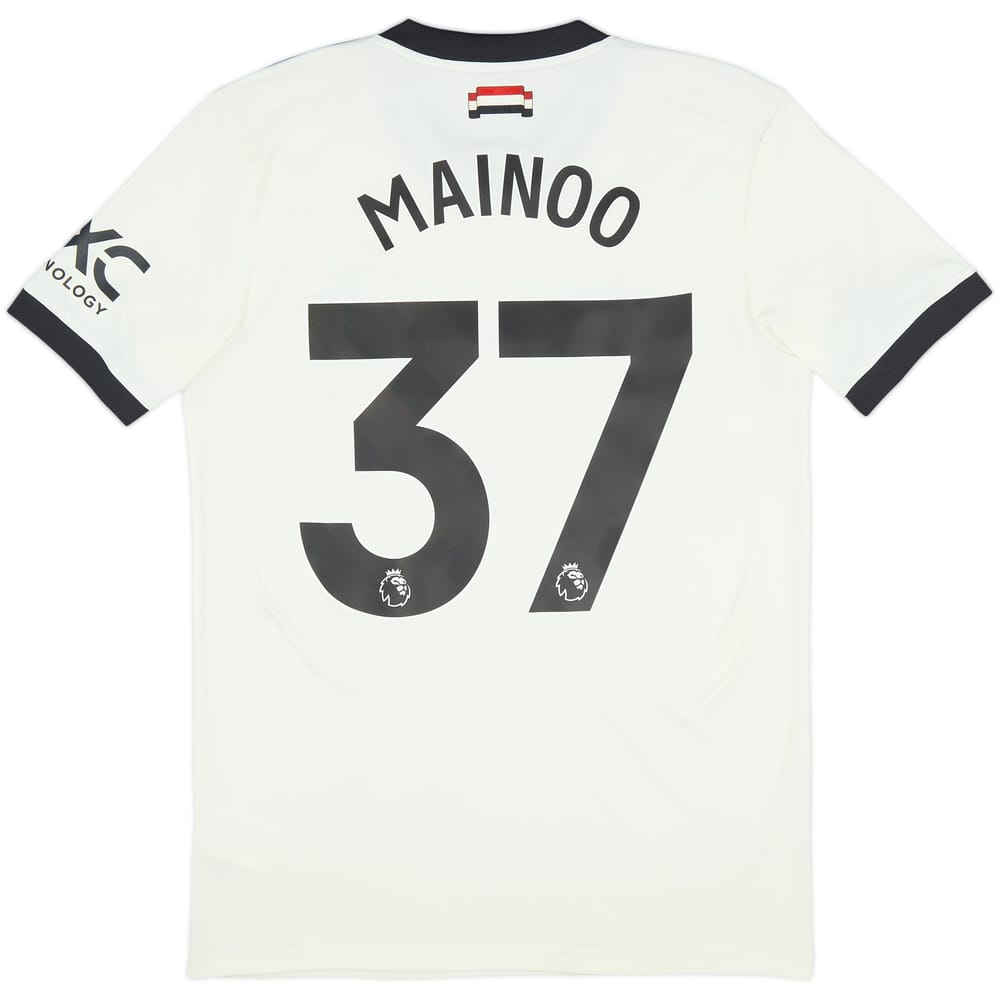 2024-25 Manchester United Third Shirt Mainoo #37 - 8/10 - (M)