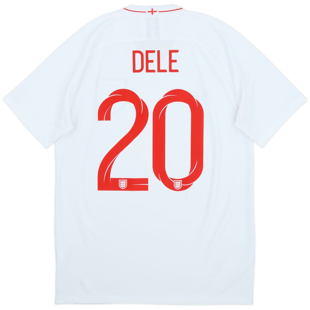 2018-19 England Home Shirt Dele #20 - 9/10 - (M)