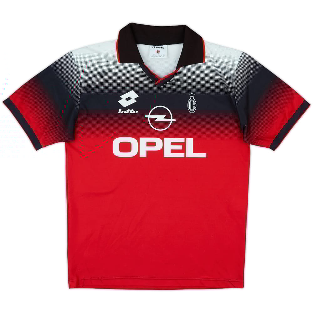 1995-96 AC Milan Lotto Training Shirt - 6/10 - (L)