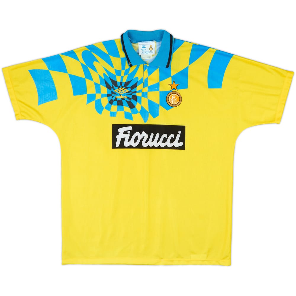 1991-92 Inter Milan Third Shirt - 10/10 - (XL)