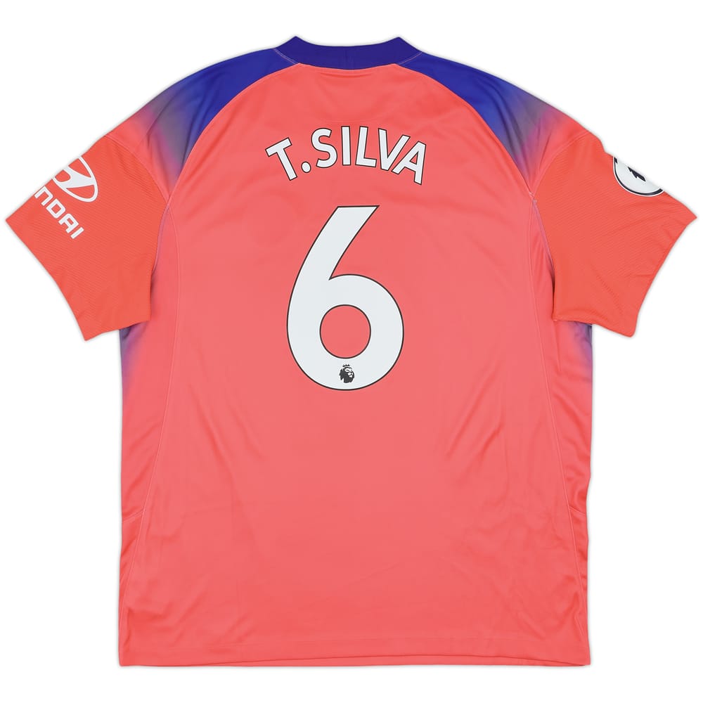 2020-21 Chelsea Third Shirt T.Silva #6 - 10/10 - (XL)