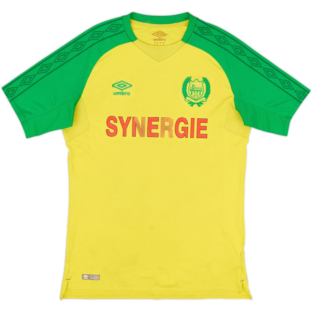 2017-18 Nantes Home Shirt - 4/10 - (M)