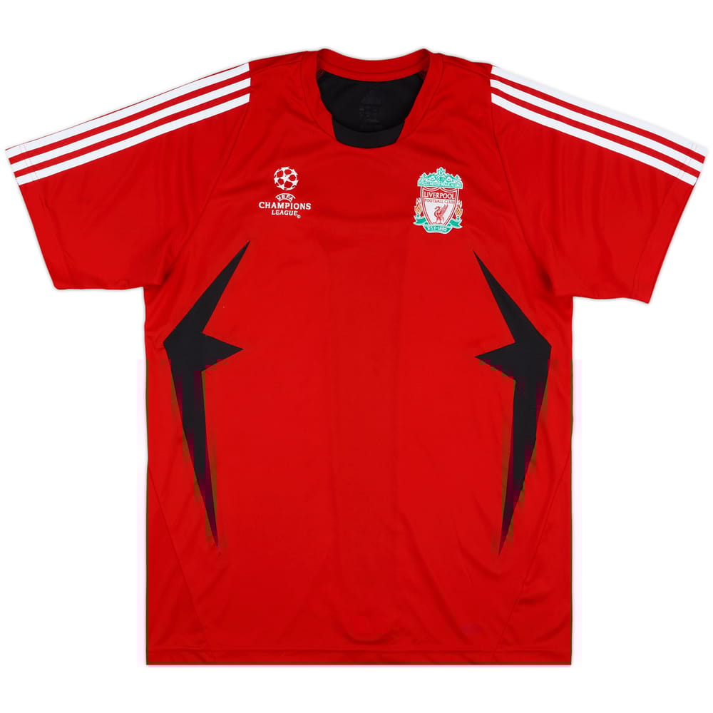 2007-08 Liverpool adidas CL Training Shirt - 9/10 - (M)