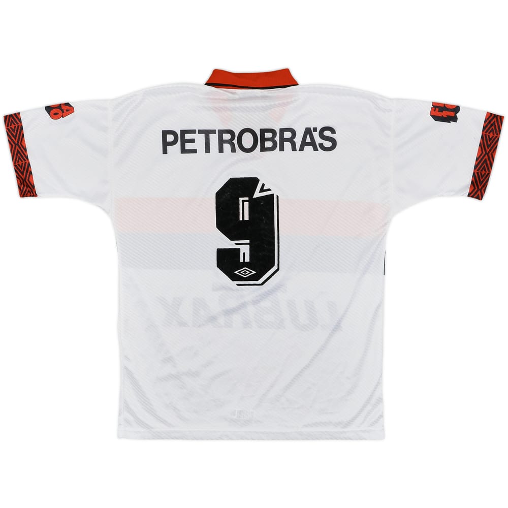 1995-96 Flamengo Centenary Away Shirt #9 - 5/10 - (M)