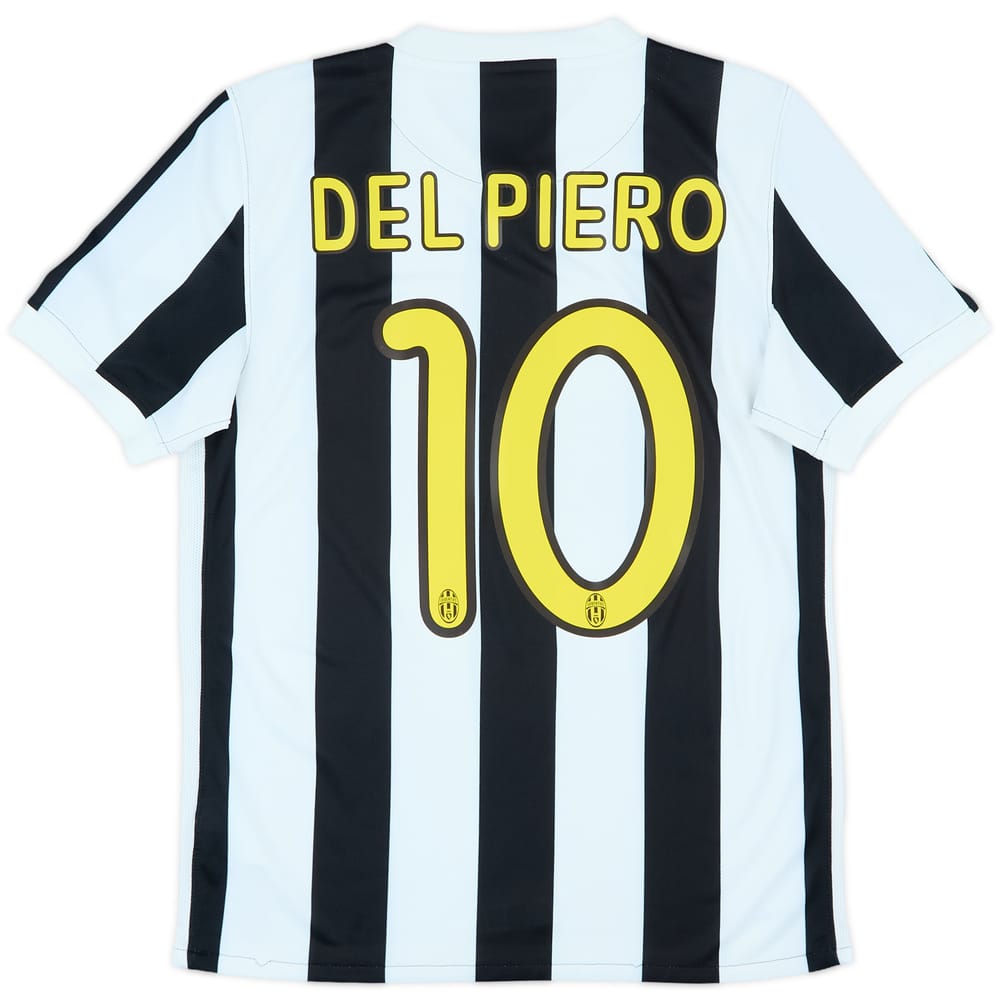 2009-10 Juventus Home Shirt Del Piero #10 - 8/10 - (S)