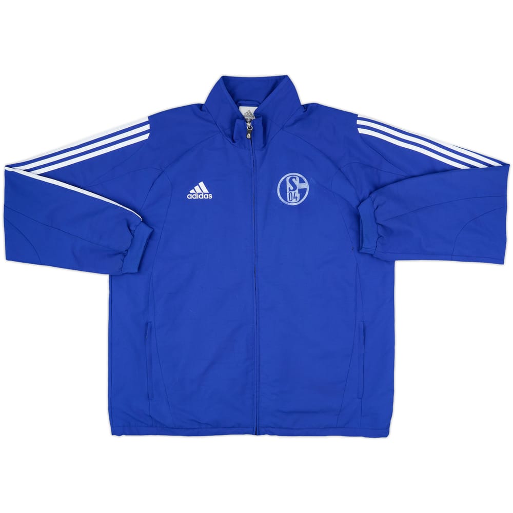 2009-10 Schalke adidas Track Jacket - 6/10 - (XL/XXL)