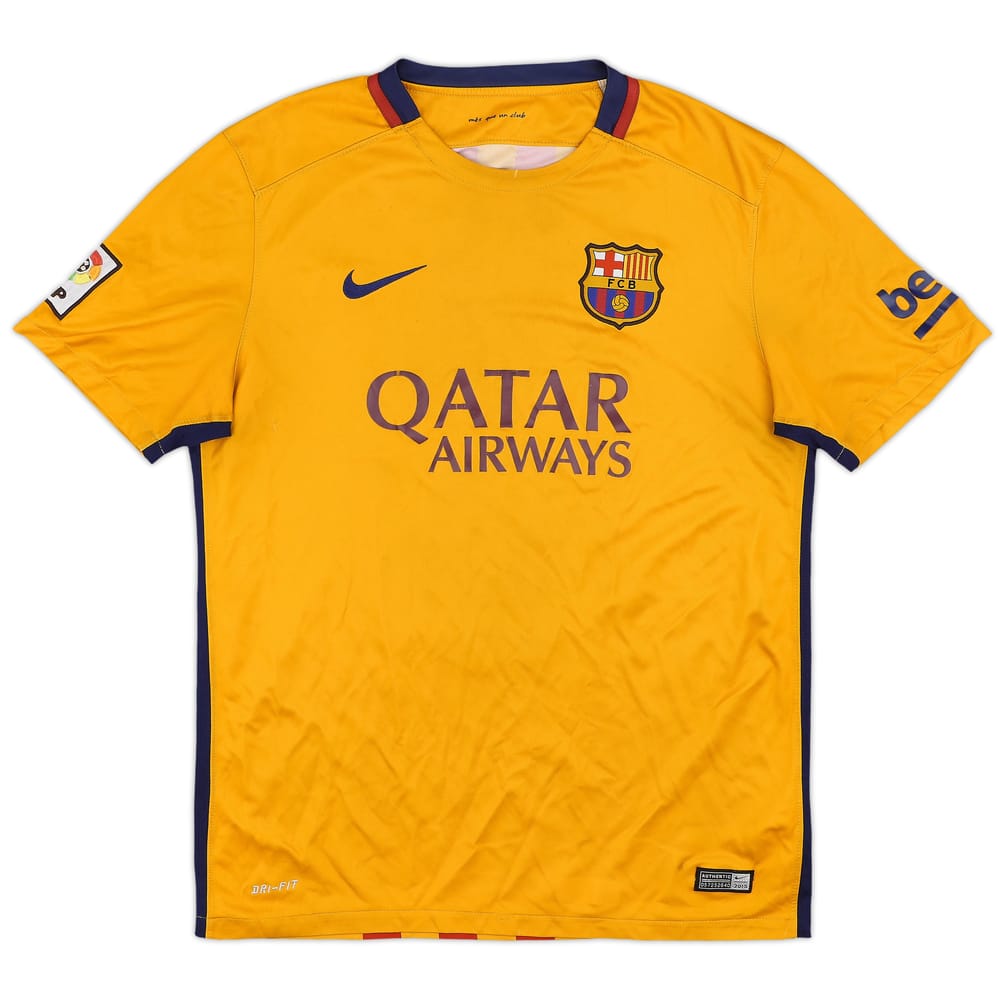2015-16 Barcelona Away Shirt - 4/10 - (L)