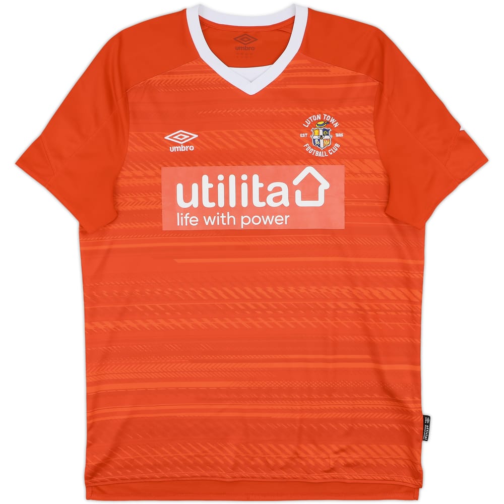 2021-22 Luton Home Shirt - 7/10 - (XL)