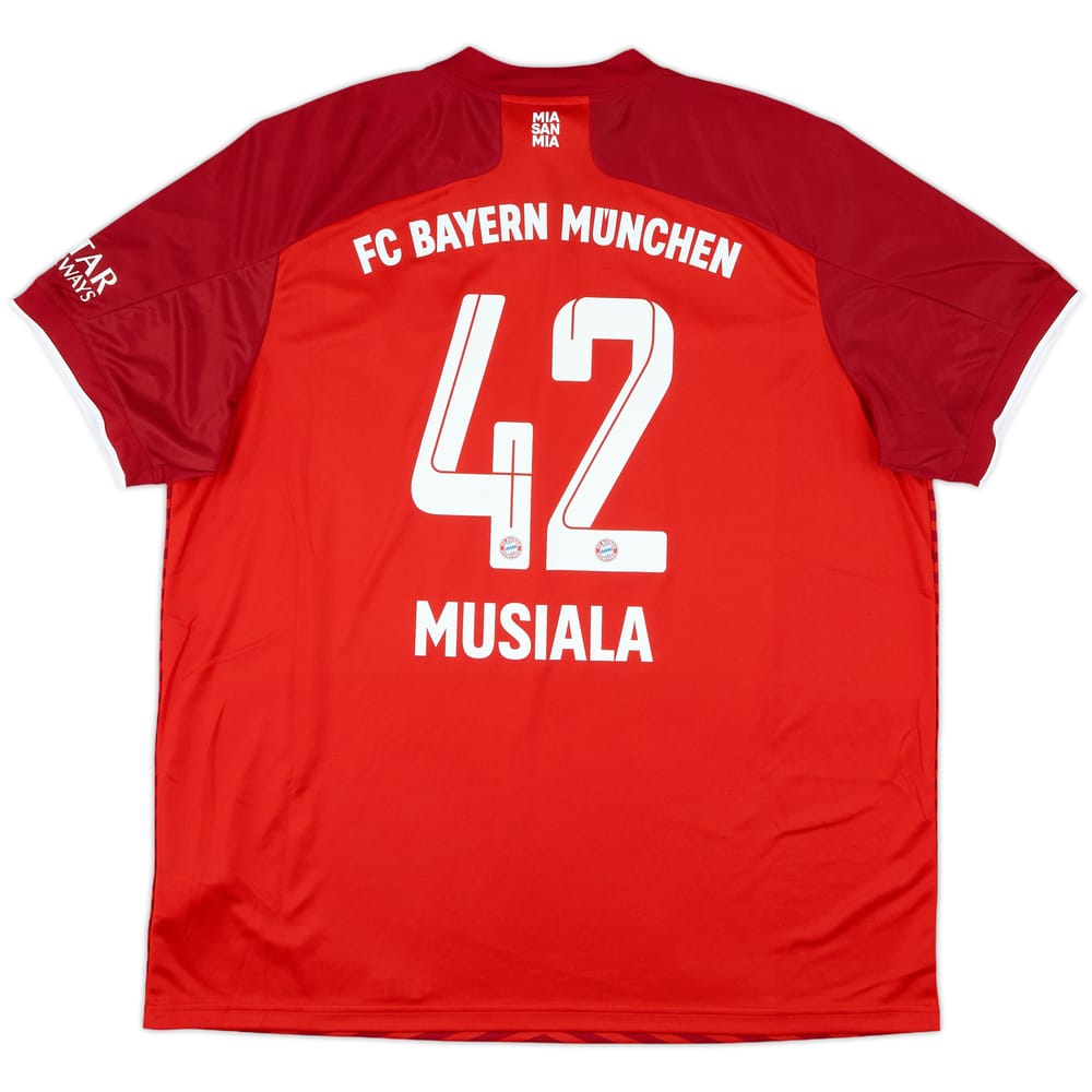 2021-22 Bayern Munich Home Shirt Musiala #42 (XXL)