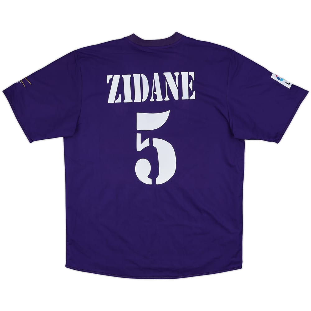 2002-03 Real Madrid Centenary Third Shirt Zidane #5 - 6/10 - (XL)