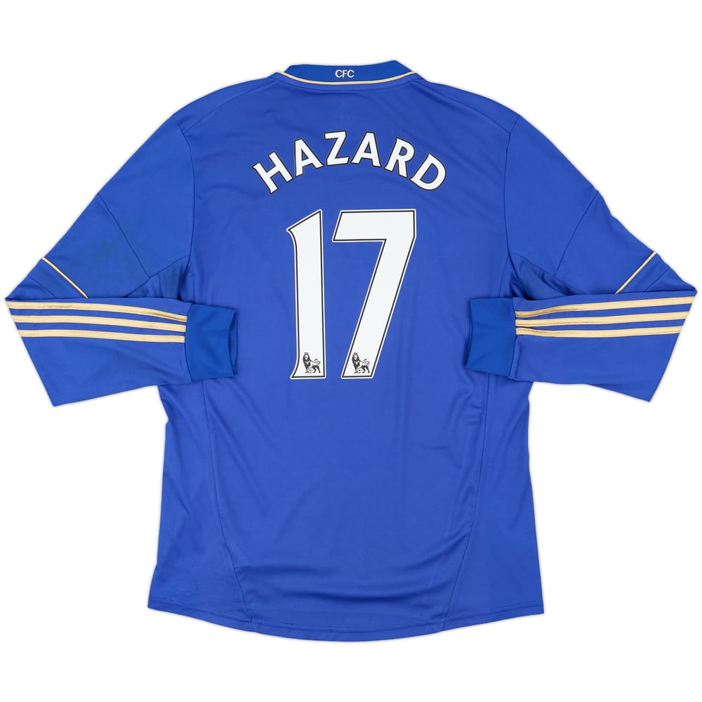 2012-13 Chelsea Home L/S Shirt Hazard #17 - 7/10 - (L)