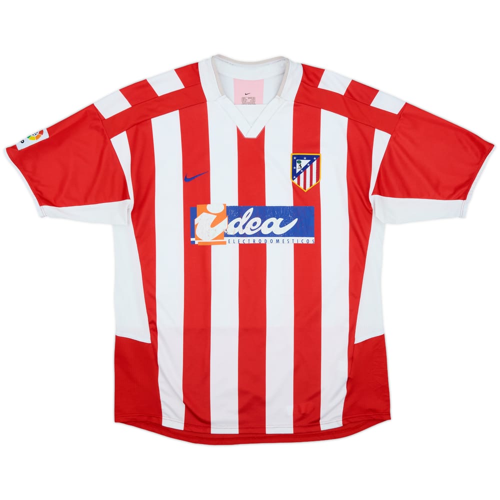 2002-03 Atletico Madrid Home Shirt - 6/10 - (L)