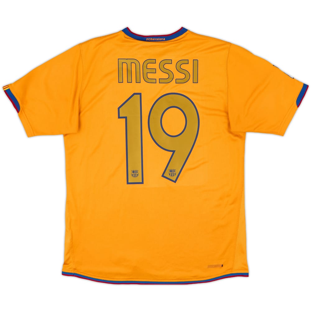 2006-08 Barcelona Away Shirt Messi #19 - 7/10 - (M)
