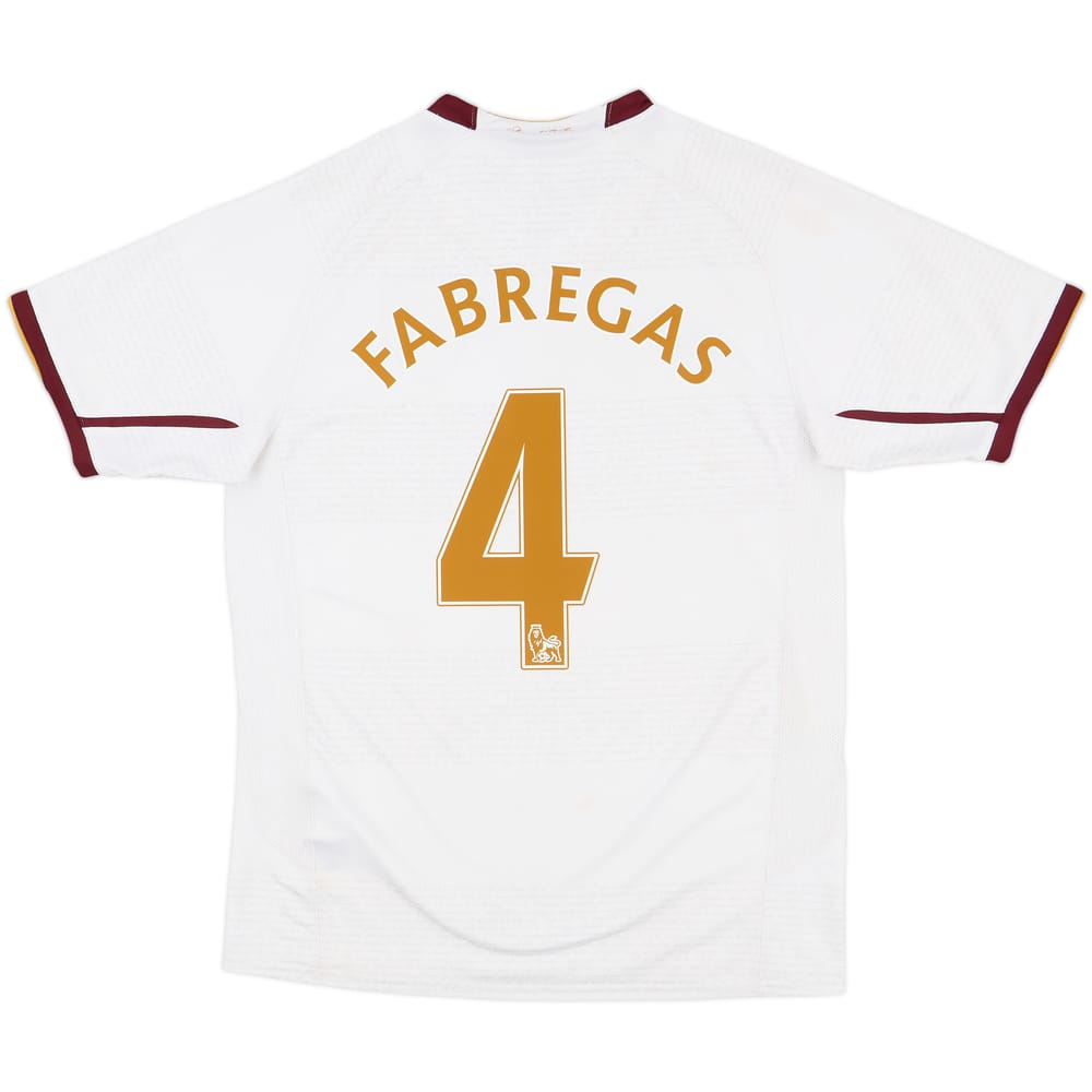 2007-08 Arsenal Away Shirt Fabregas #4 - 7/10 - (S)