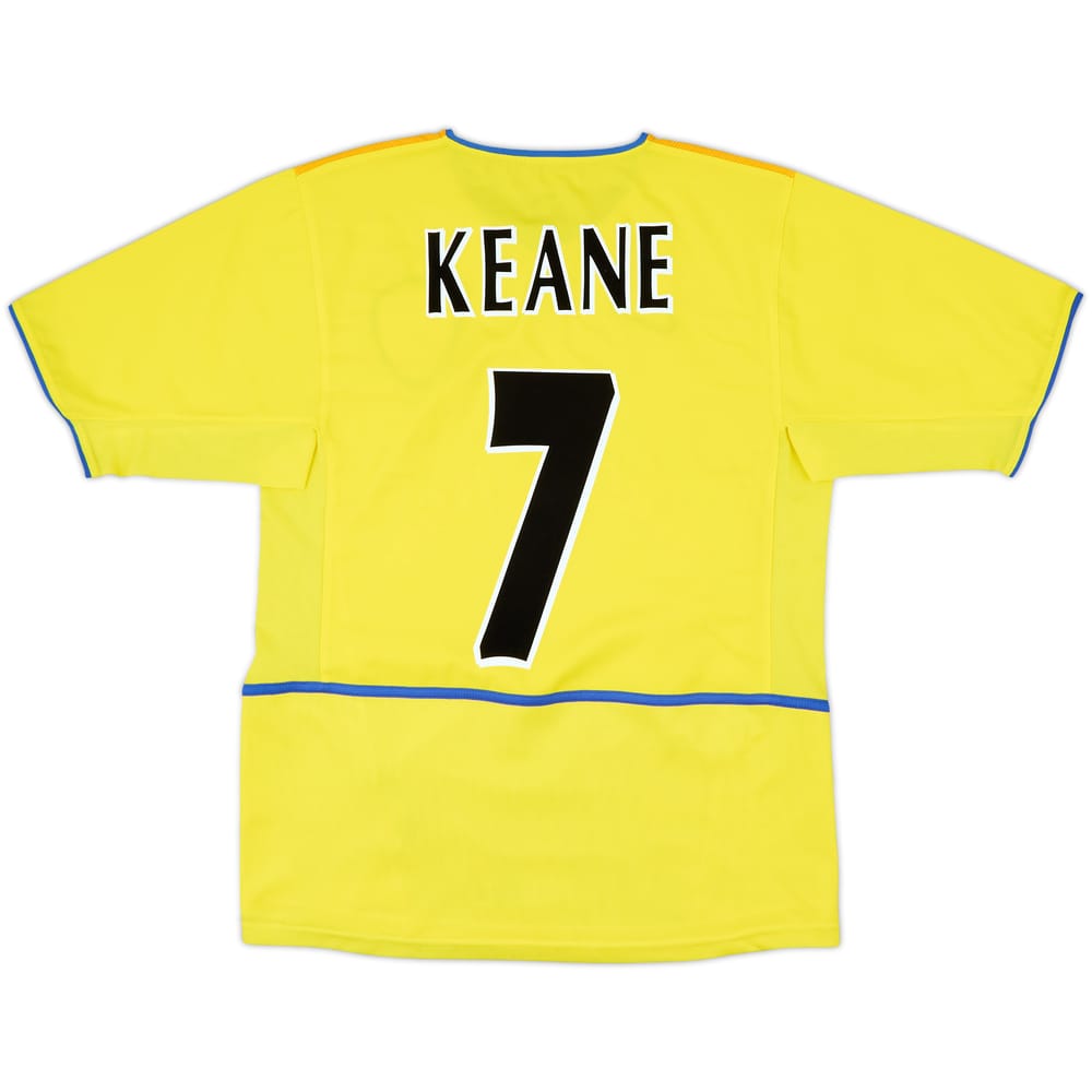 2002-03 Leeds United Away Shirt Keane #7 - 8/10 - (S)