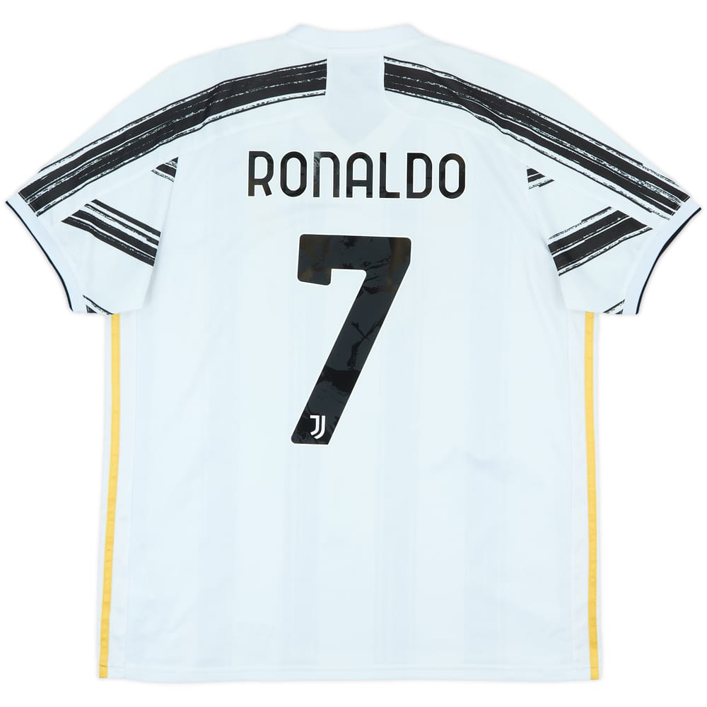 2020-21 Juventus Home Shirt Ronaldo #7 - 9/10 - (XL)