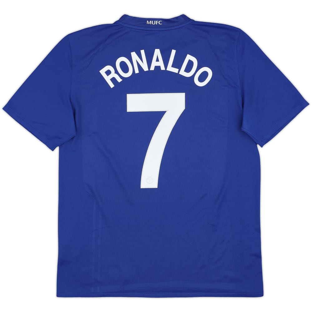 2008-09 Manchester United Third Shirt Ronaldo #7 - 8/10 - (L)