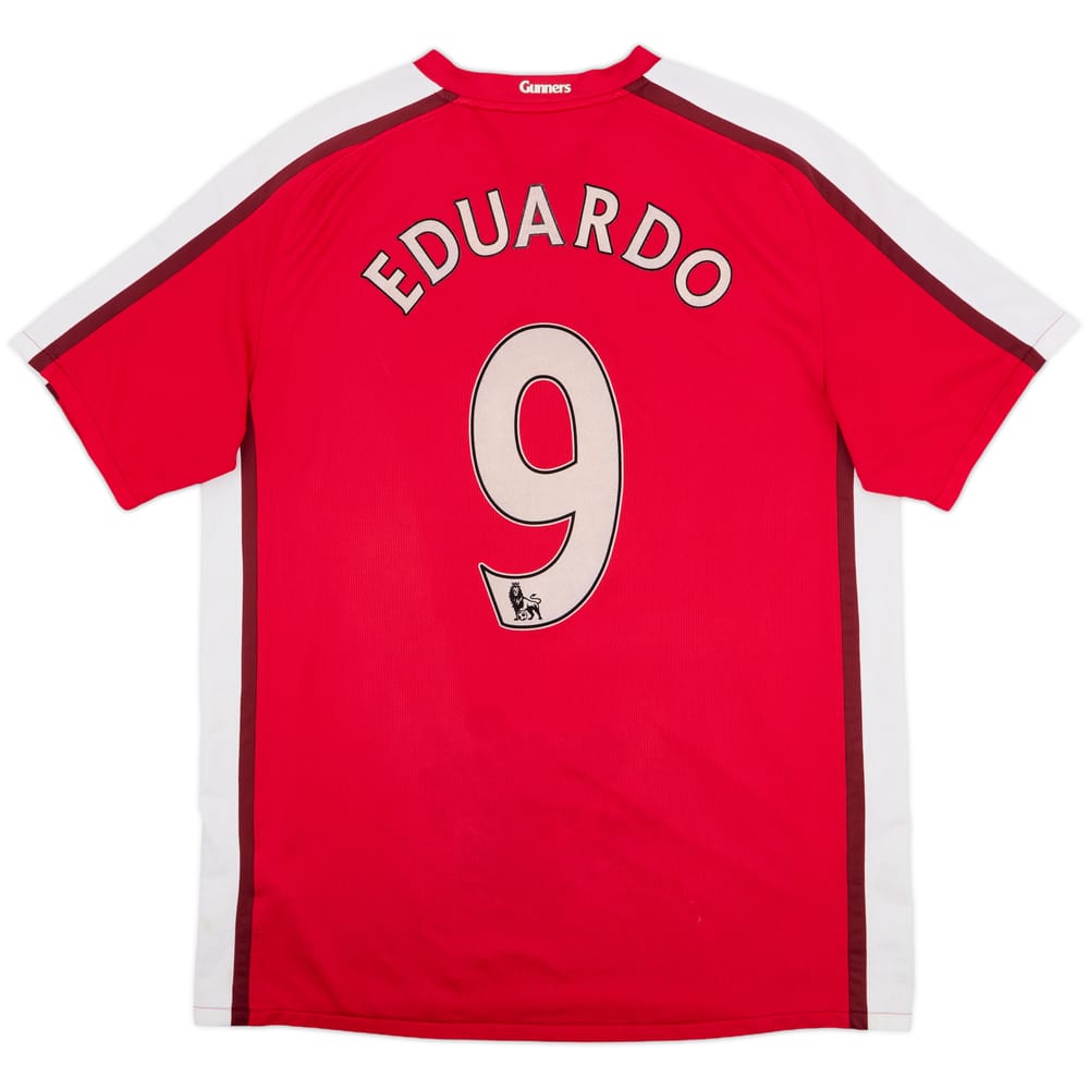 2008-10 Arsenal Home Shirt Eduardo #9 - 6/10 - (XL)