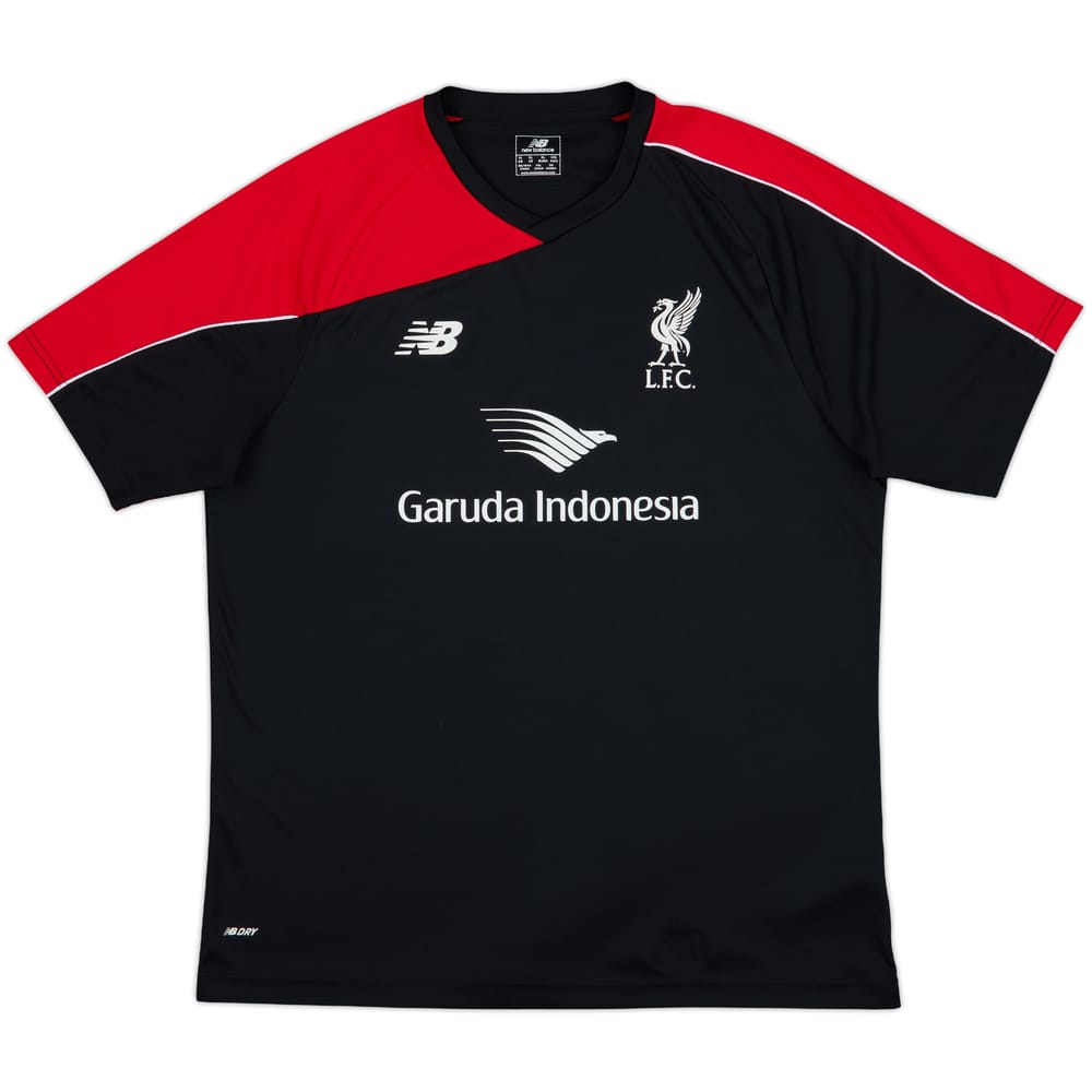 2015-16 Liverpool New Balance Training Shirt - 7/10 - (XL)