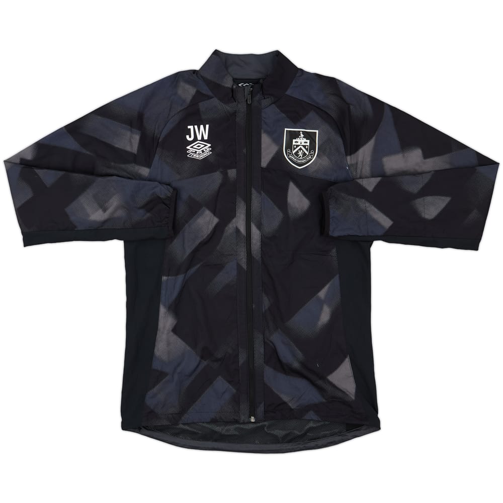 2023-24 Burnley Umbro Staff Issue Track Jacket JW - 8/10 - (M)