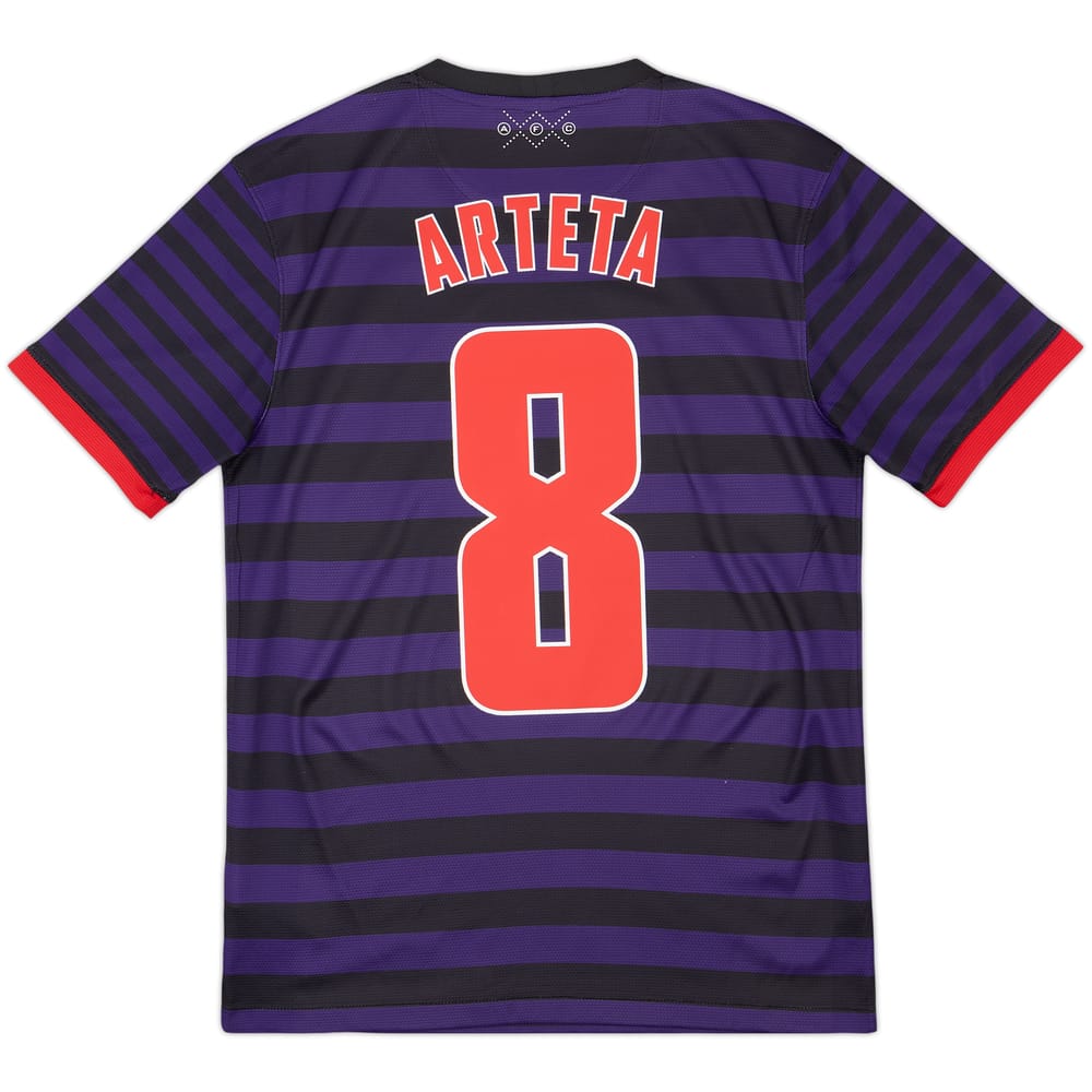 2012-13 Arsenal Away Shirt Arteta #8 - 6/10 - (S)