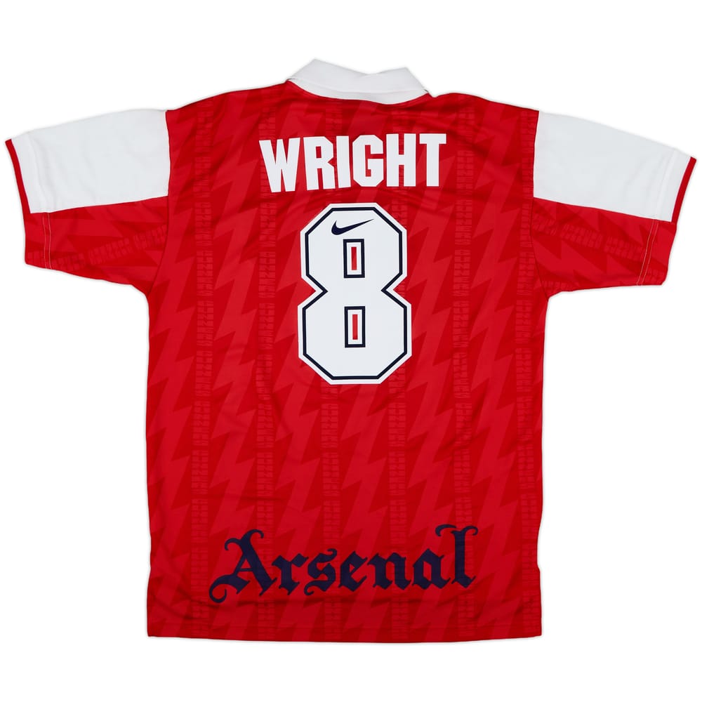 1994-96 Arsenal Home Shirt Wright #8 - 9/10 - (L)