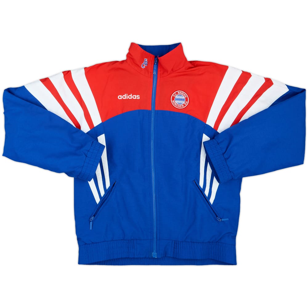1995-96 Bayern Munich adidas Padded Bench Coat - 8/10 - (M.Boys)