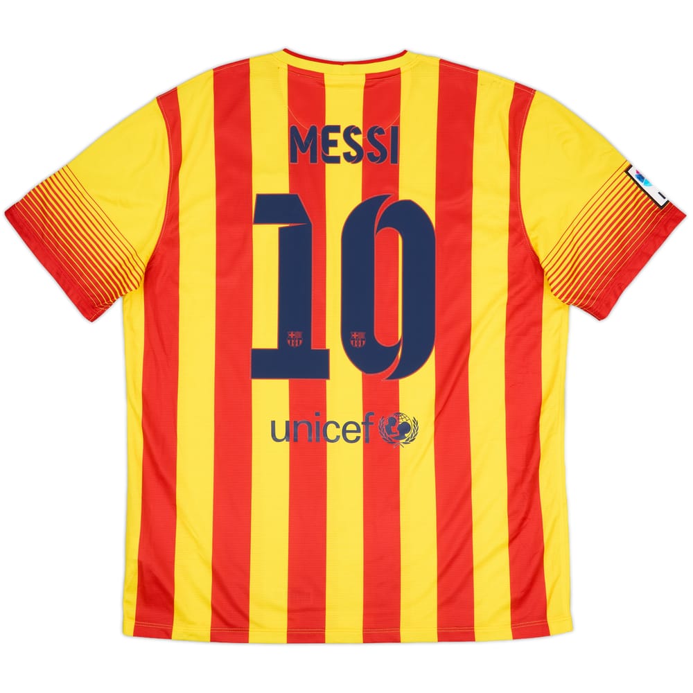 2013-15 Barcelona Away Shirt Messi #10 (XL)