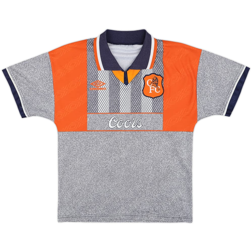 1994-96 Chelsea Away Shirt - 6/10 - (Y)